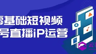 零基础短视频起号直播iP运营