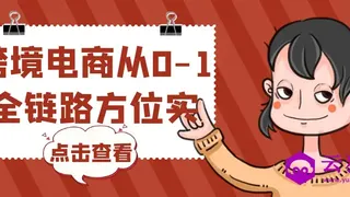 跨境电商从0-1全链路方位实操
