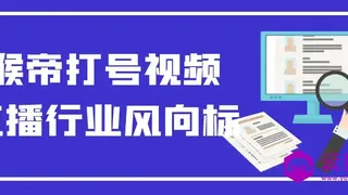 猴帝打号视频直播行业风向标