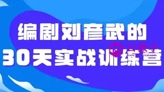 编剧刘彦武的30天实战训练营