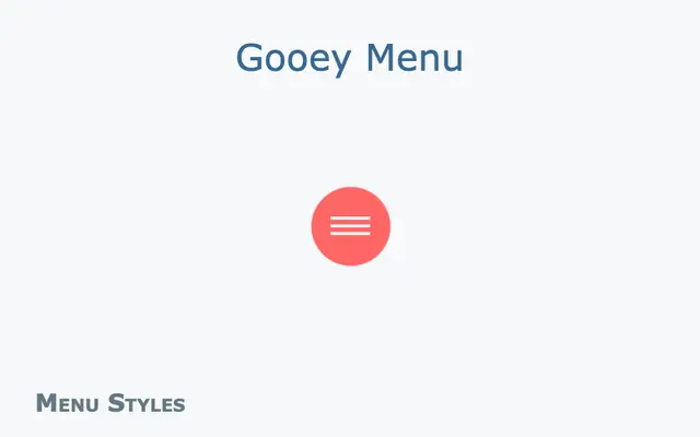 jQuery弹性展开收缩菜单插件gooey.js