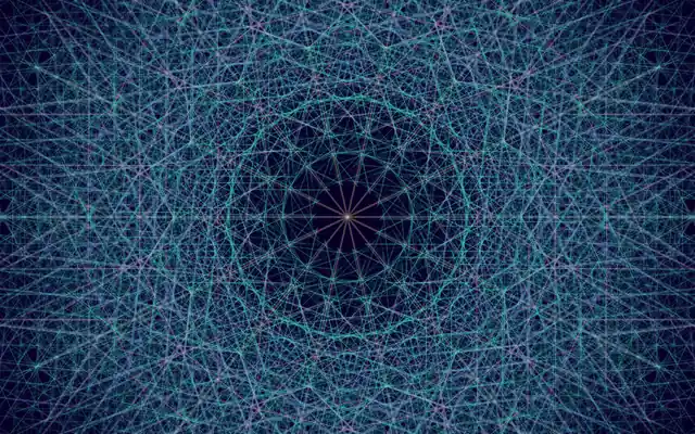 HTML5梦幻雪花图形背景特效