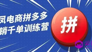 白凤电商拼多多日销千单训练营
