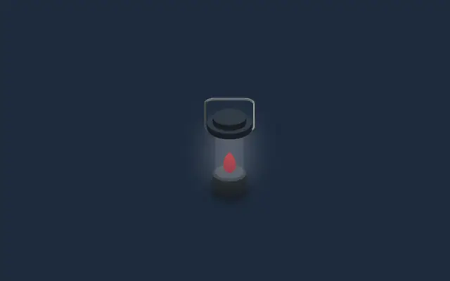 纯CSS3火焰手提灯动画特效