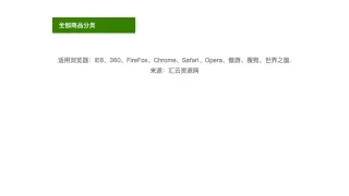 div css下拉导航菜单分类代码