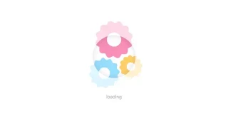 CSS3齿轮加载Loading动画特效