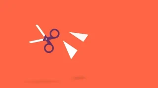 纯CSS3剪刀剪纸动画特效