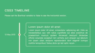 CSS3带日期大事记时间轴代码 CSS3带日期大事记时间轴代码