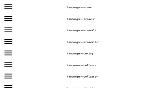 CSS3汉堡包图标变形动画按钮