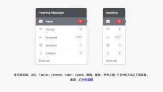 纯CSS3实现用户功能菜单特效 纯CSS3实现用户功能菜单特效