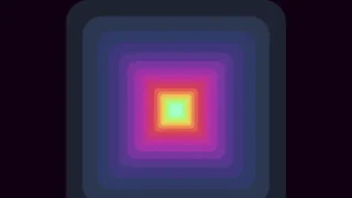 CSS3同心矩形动画特效