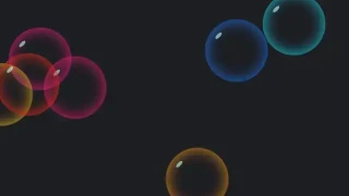 CodePen - Windows Vista bubbles screensaver #cpc-circle #codepenchallenge