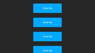 css3悬停按钮变形发光特效