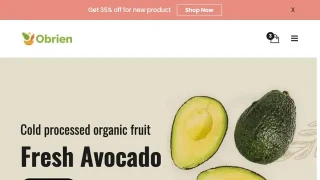 Obrien - Organic Food HTML5 Template