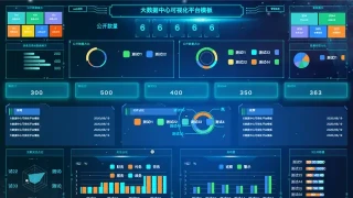 数据中心可视化平台模板 数据中心可视化平台模板