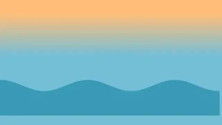海面上一群鸟飞行场景特效 海面上一群鸟飞行场景特效