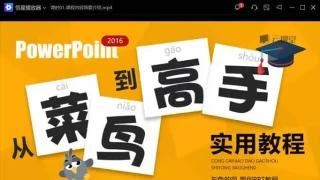 PPT从菜鸟到高手实用教程