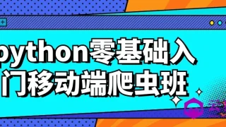 python零基础入门移动端爬虫班 python零基础入门移动端爬虫班