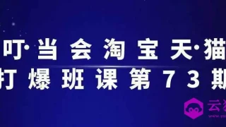 叮当会淘宝天猫打爆班课第73期