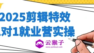 2025剪辑特效1对1就业营实操 2025剪辑特效1对1就业营实操