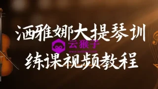 洒雅娜大提琴训练课视频教程 洒雅娜大提琴训练课视频教程