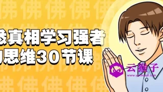 洞悉真相学习强者的思维30节课 洞悉真相学习强者的思维30节课