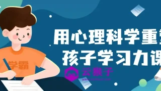 用心理科学重塑孩子学习力课 用心理科学重塑孩子学习力课