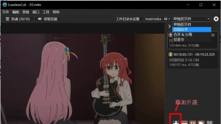 视频不重编码剪切 lossless-cut v3.55.2