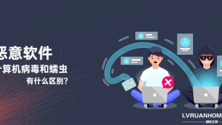 恶意软件、计算机病毒和蠕虫区别在什么地方？