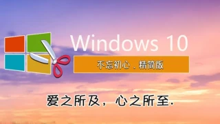 【不忘初心】Windows10 22H2 (19045.3393) X64 无更新[纯净精简版+太阳谷美化版]