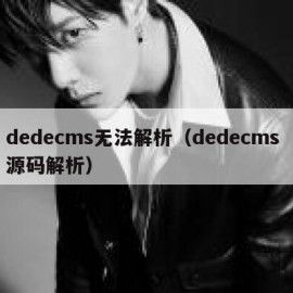 dedecms无法解析（dedecms 源码解析）