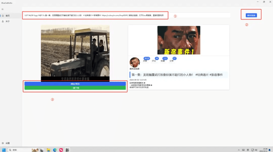 BlueCatKoKo – 抖音/快手短视频下载工具,短视频下载工具,BlueCatKoKo,第1张