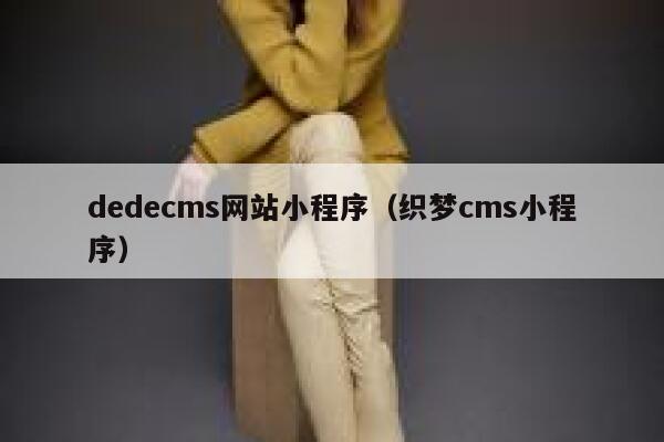 dedecms网站小程序（织梦cms小程序）,dedecms教程,织梦cms教程,教程之家,第1张