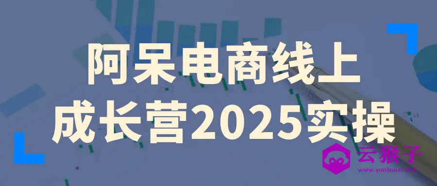 阿呆电商线上成长营2025实操,第1张 阿呆电商线上成长营2025实操,第1张