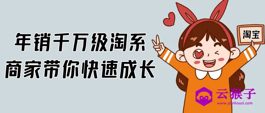 年销千万级淘系商家带你快速成长,第1张 年销千万级淘系商家带你快速成长,第1张