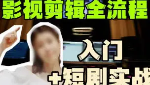 莱尼日记影视剪辑全流程入门+短剧实战课,第1张 莱尼日记影视剪辑全流程入门+短剧实战课,第1张