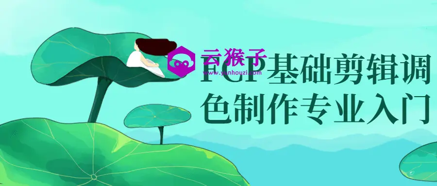 FCP基础剪辑调色制作专业入门,第1张 FCP基础剪辑调色制作专业入门,第1张