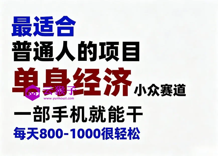 身经济小众赛道，一部手机就能干，每天搞个800-1000很轻松，最适合普通人的项目,第1张